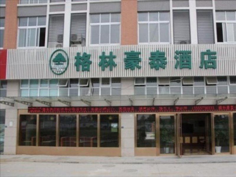 Greentree Inn Zhejiang Jiaxing Zhongan Business Hotel Exterior foto